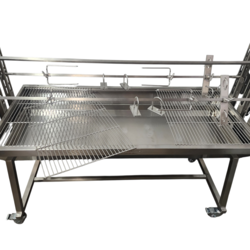 triple spit rotisserie