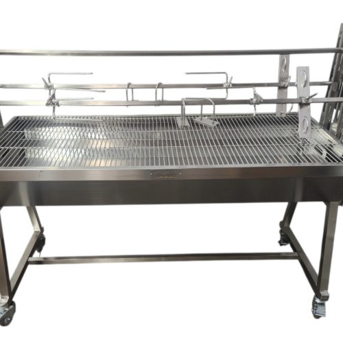 triple spit rotisserie