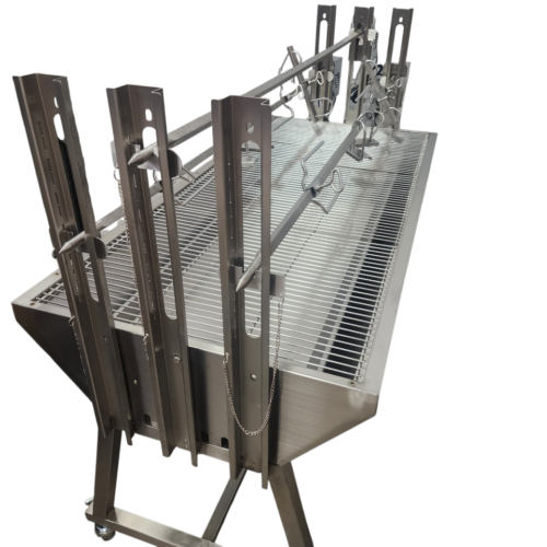 Triple Rotisserie Charcoal BBQ