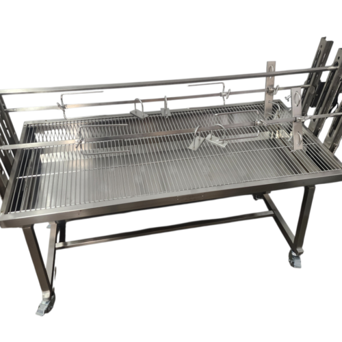 triple spit rotisserie