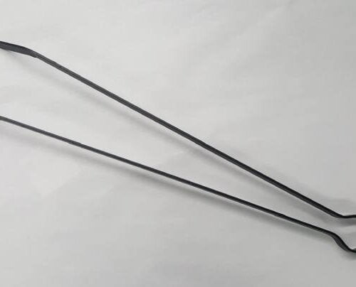 Move charcoal with ease with these tongs. Extra long so you don't burn your hands.