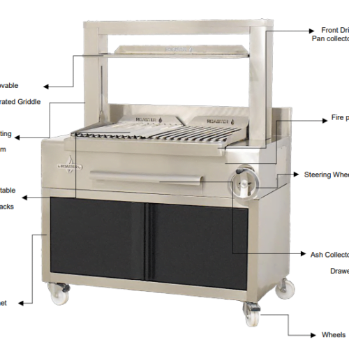 biokan Argentinian parilla v grill