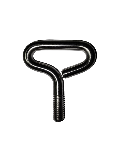 Set screw for forks, leg braces, mounts