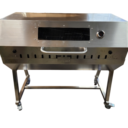 48 in Greacian rotisserie charcoal bbq