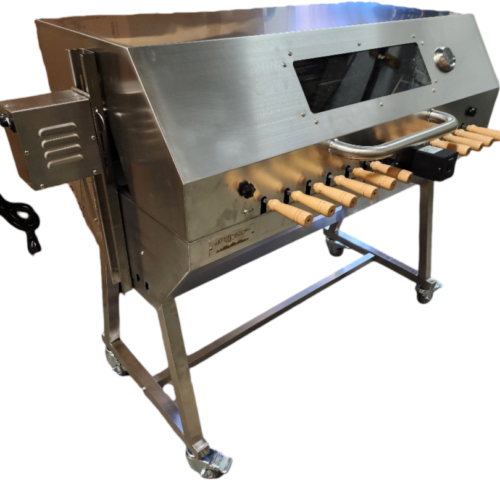 48 in Greacian rotisserie charcoal bbq